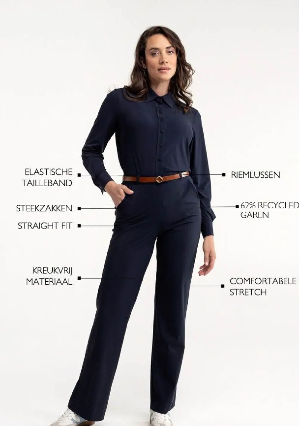 Broeken>STUDIO ANNELOES PANTALON