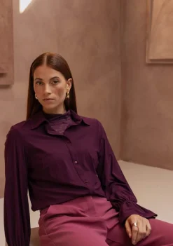 Shirts>STUDIO ANNELOES SHIRT Paars