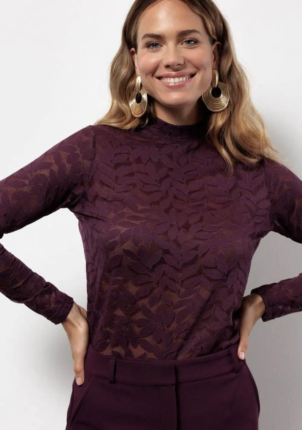 Shirts>STUDIO ANNELOES SHIRT Paars