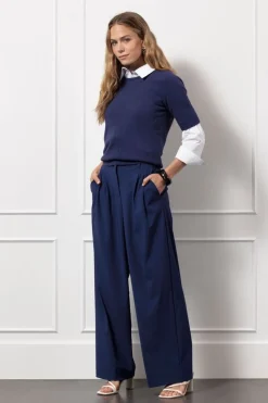 Truien>STUDIO ANNELOES TRUI KORTE MOUW Blauw