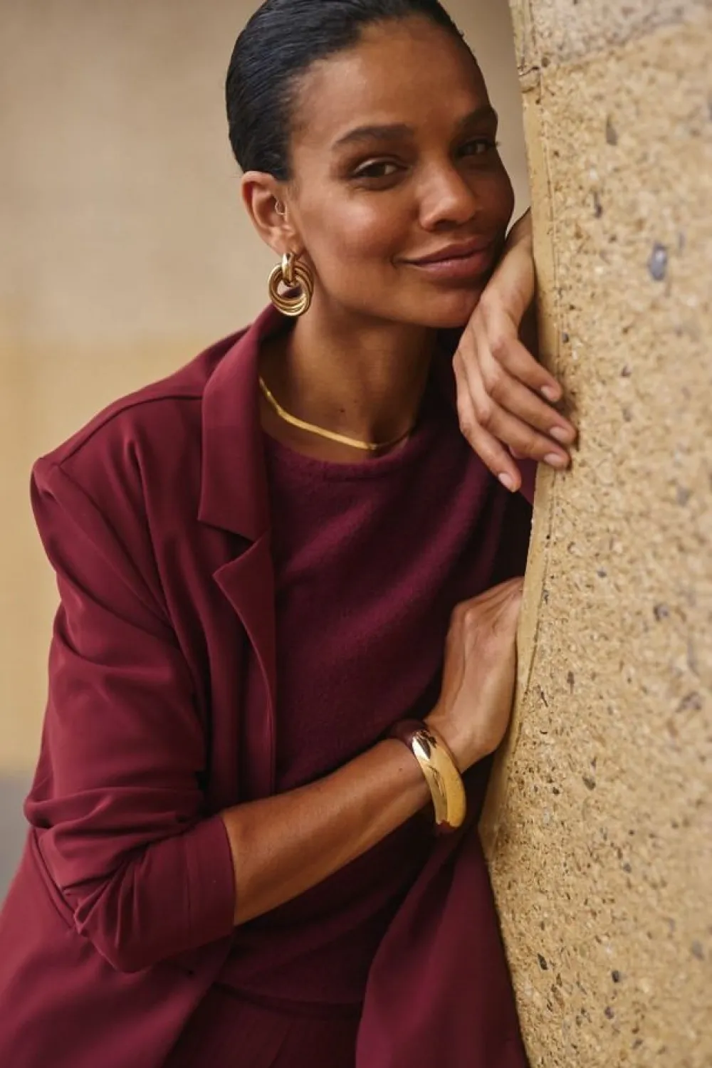 Truien>STUDIO ANNELOES TRUI KORTE MOUW Rood