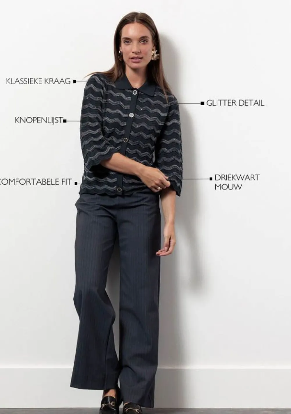 Vesten>STUDIO ANNELOES VEST Grijs