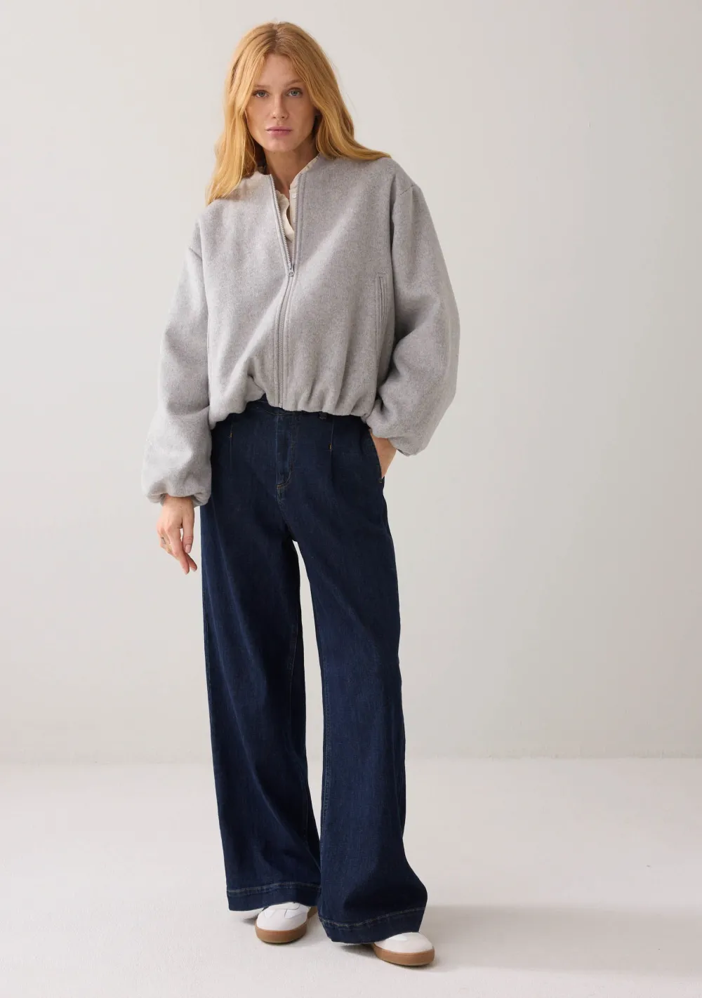 Jassen|Blazers & Jasjes>SUMMUM BOMBERJACK Grijs