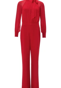 Jumpsuits>SWING JUMPSUIT Rood