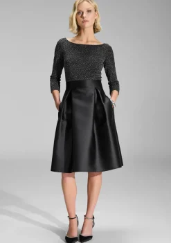 Gelegenheidskleding>SWING JURK Zwart