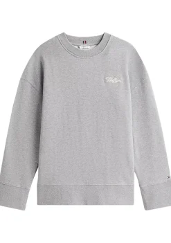 Sweaters|Truien>TOMMY HILFIGER SWEATER Grijs