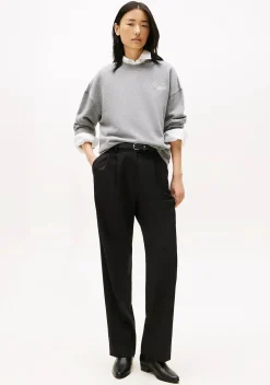 Sweaters|Truien>TOMMY HILFIGER SWEATER Grijs