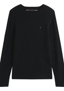 Truien>TOMMY HILFIGER TRUI Zwart