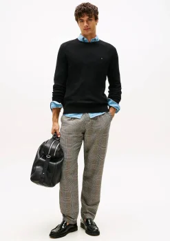 Truien>TOMMY HILFIGER TRUI Zwart