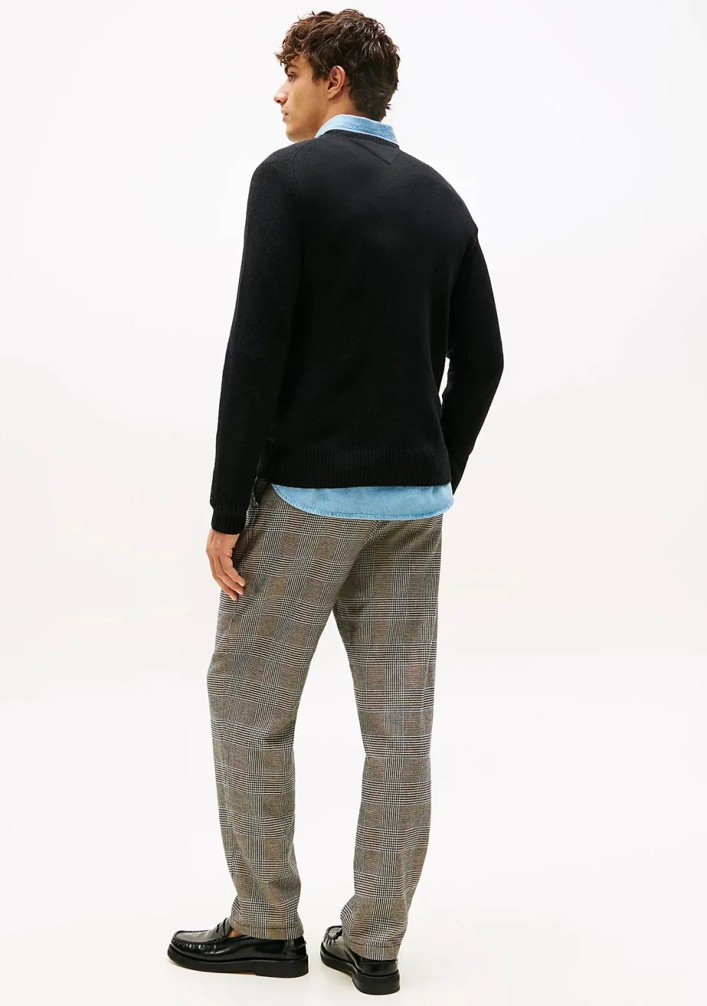 Truien>TOMMY HILFIGER TRUI Zwart