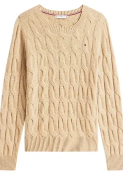 Truien>TOMMY HILFIGER TRUI Beige