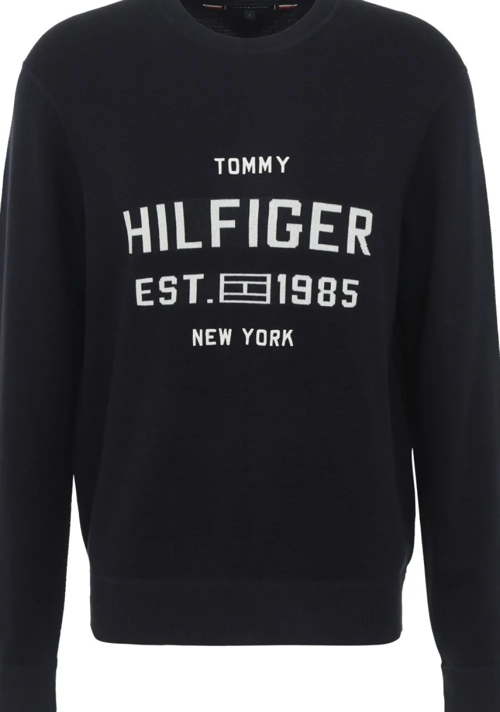 Truien>TOMMY HILFIGER TRUI Blauw
