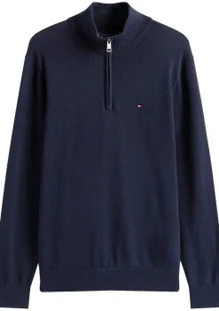 Truien>TOMMY HILFIGER TRUI Blauw