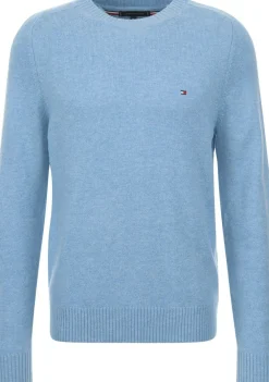 Truien>TOMMY HILFIGER TRUI Blauw