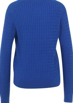 Truien>TOMMY HILFIGER TRUI Blauw