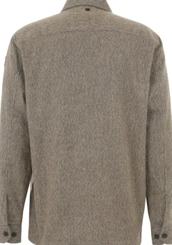 Overshirts>VANGUARD OVERSHIRT Beige