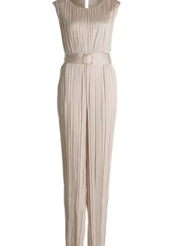 Jumpsuits>VERA MONT JUMPSUIT Beige