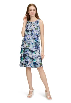 Gelegenheidskleding>VERA MONT JURK Blauw