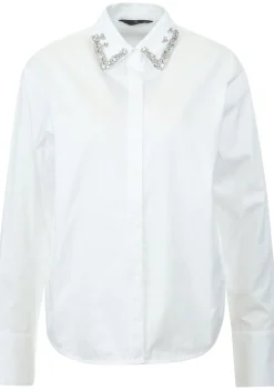 Blouses>WITH BLACK BLOUSE Wit