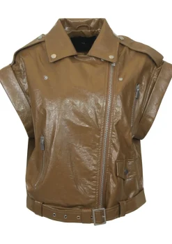 Gilets|Blazers & Jasjes>WITH BLACK GILET Bruin