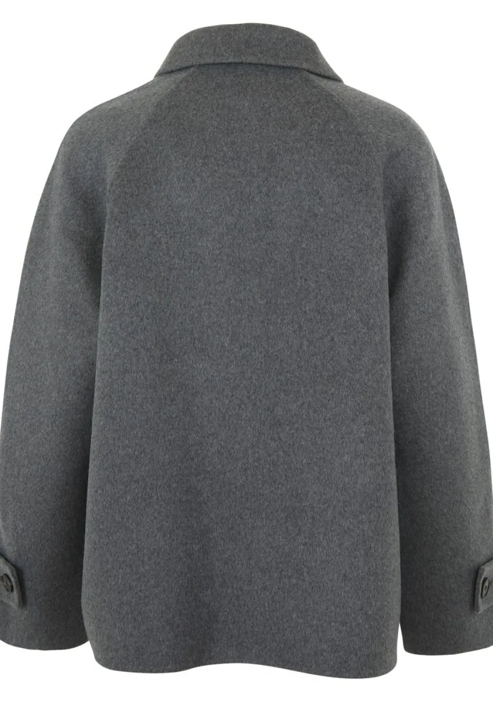 Winterjassen|Jassen>WITH BLACK MANTEL Grijs