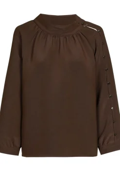 Blouses|Pakken & Co-Ords>XANDRES BLOUSE Bruin
