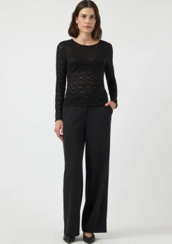 Blouses>YAS BLOUSE Zwart