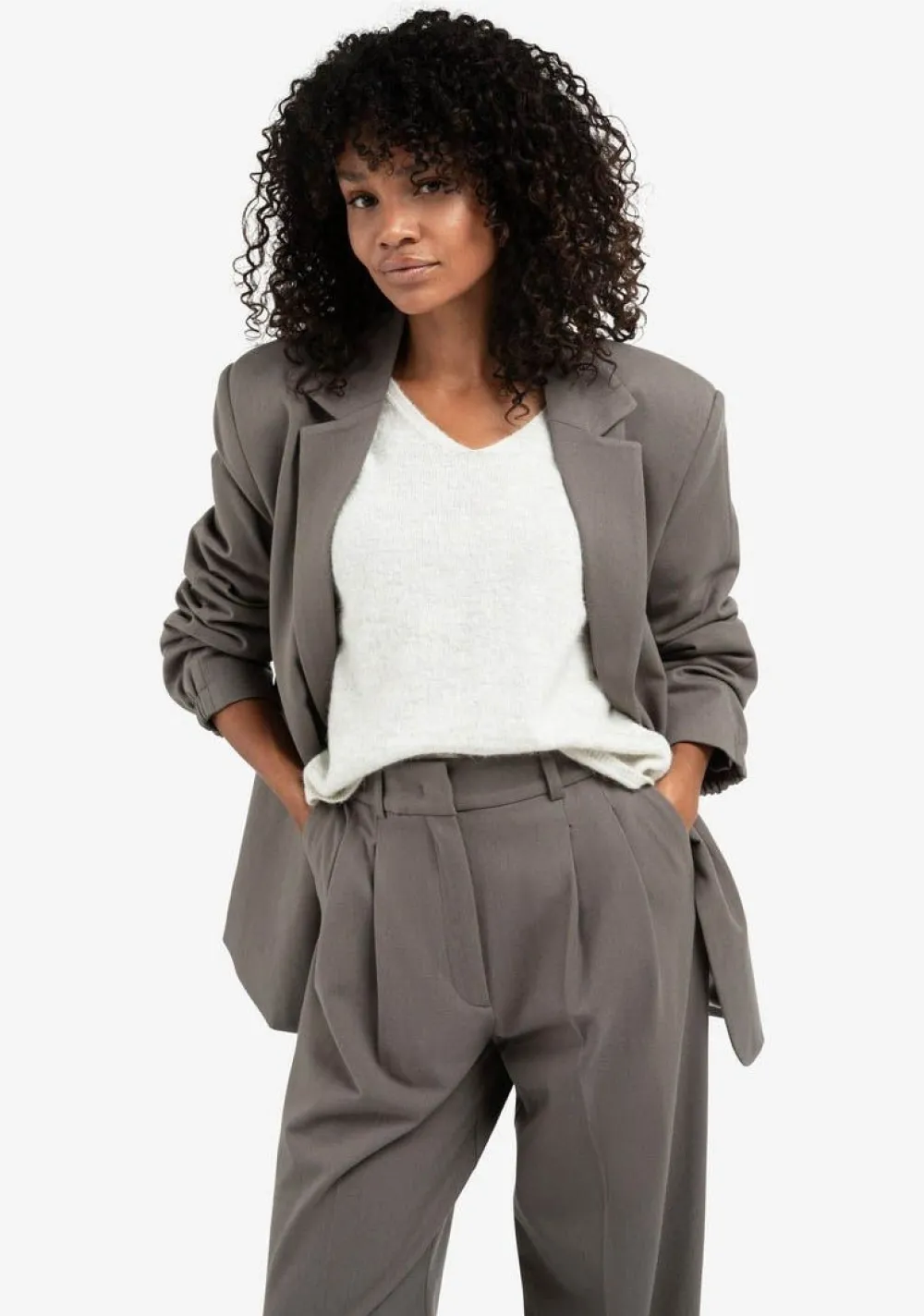 Pakken & Co-Ords|Blazers & Jasjes>YAYA BLAZER Grijs