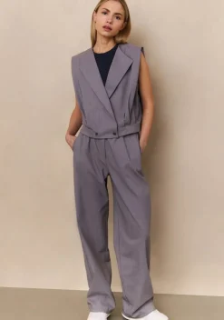 Gilets|Blazers & Jasjes>YAYA GILET Grijs