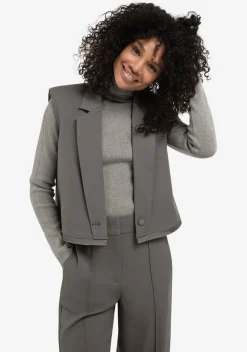 Pakken & Co-Ords|Gilets>YAYA GILET Grijs