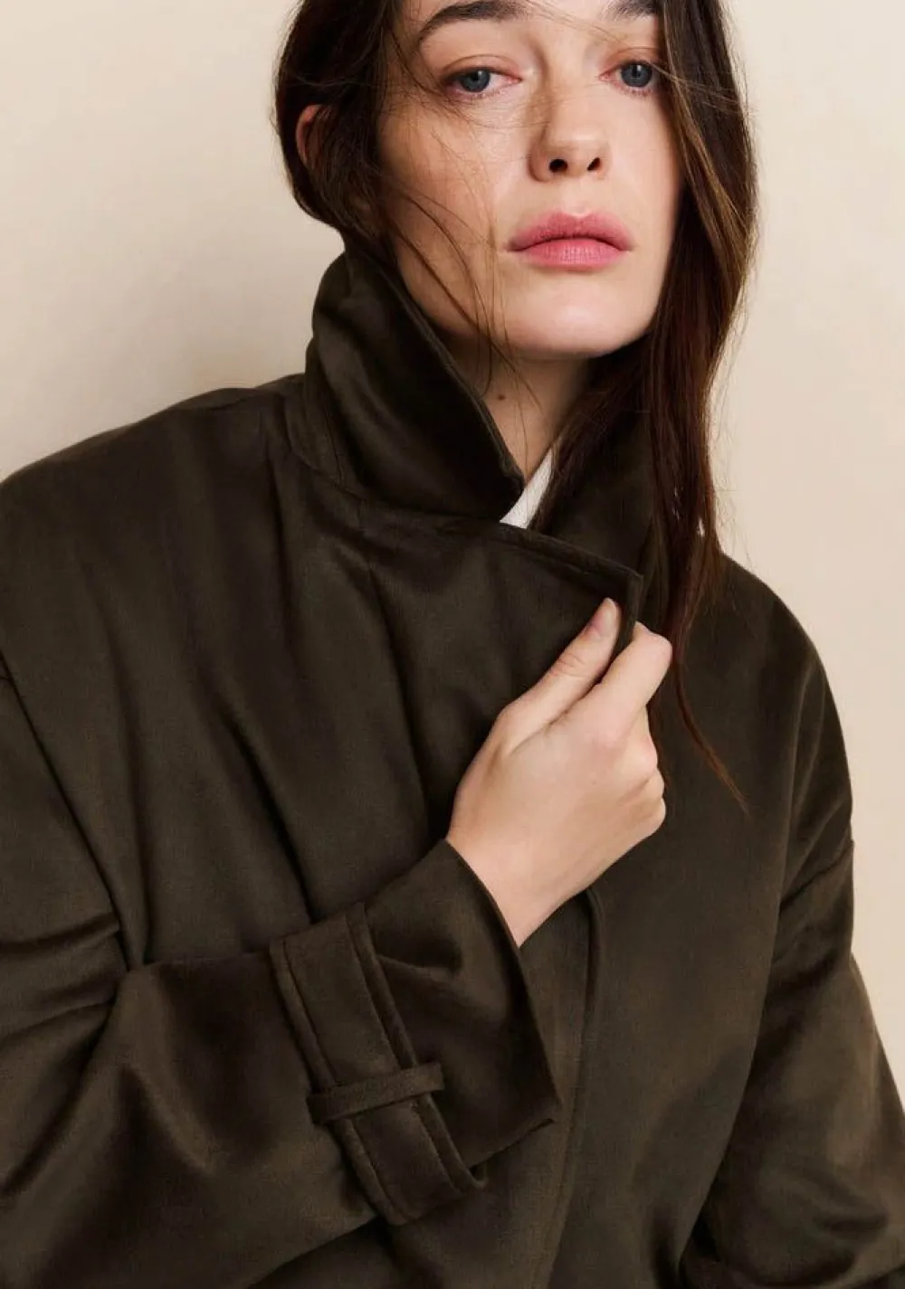 Winterjassen|Jassen>YAYA MANTEL Bruin