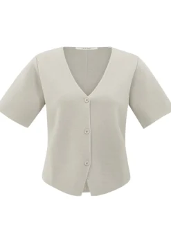 Vesten>YAYA VEST Beige