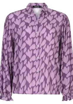 Blouses>YDENCE BLOUSE Paars