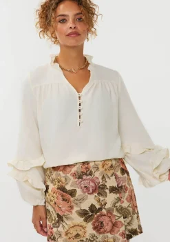 Blouses>YDENCE BLOUSE Off white