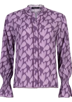 Blouses>YDENCE BLOUSE Paars