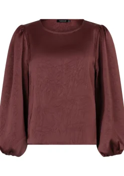 Blouses>YDENCE BLOUSE Bruin