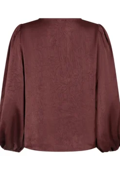 Blouses>YDENCE BLOUSE Bruin