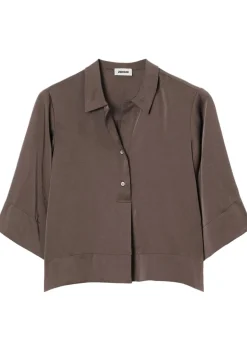 Blouses>ZENGGI BLOUSE Bruin
