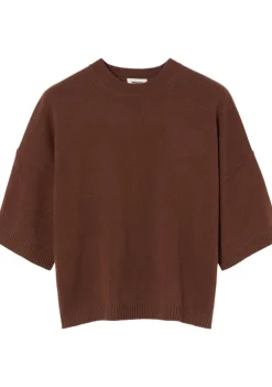 Truien>ZENGGI TRUI KORTE MOUW Bruin