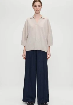 Truien>ZENGGI TRUI KORTE MOUW Off white